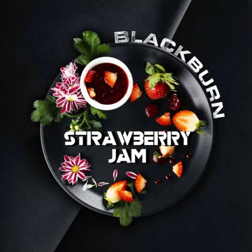 BlackBurn 100g STRAWBERRY JAM Shisha tytoń Jaramy.to