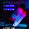 Hurt Aroma King JetBar 6000 puffs Wholesale